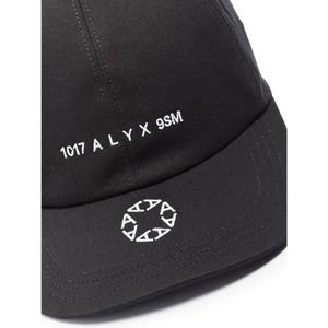 1017 ALYX 9SM embroidered logo baseball cap Black